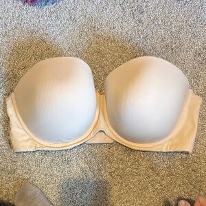 Soma Cream Strapless Bra